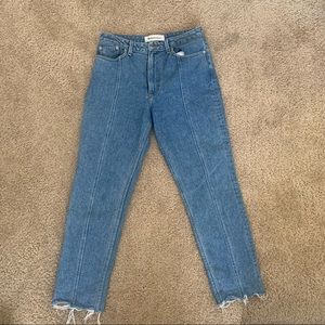 Reformation Seamed Jeans